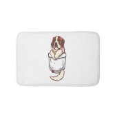 Pocket St Bernard Puppy Badmat (Voorkant)