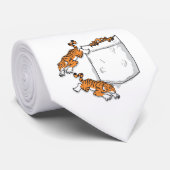 Pocket Tigers Stropdas (Opgerold)