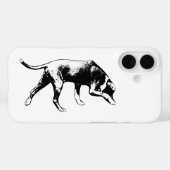 Pocket Tracker – Slanke Sniffer Case-Mate iPhone Case (Achterkant (horizontaal))