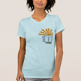 Pocket vol met zonneschijn t-shirt