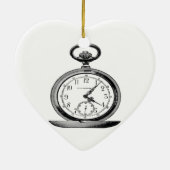  Pocket Watch Cool Fab Keramisch Ornament (Achterkant)