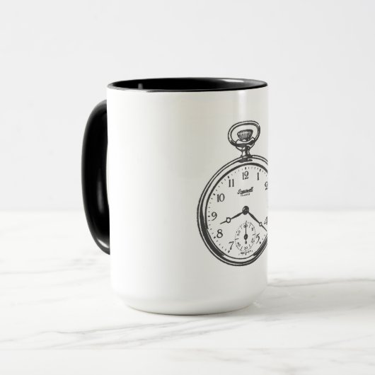 Pocket Watch Mok (Voorkant links)