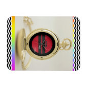 Pocket Watch Poker Time  Refrigerator  Magneet (Horizontaal)
