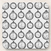  Pocket Watches-patroon Bier Onderzetter (Voorkant)