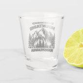 Pocono Mountains Pennsylvania Shot Glas (Achterkant)