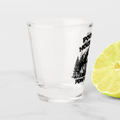 Pocono Mountains Pennsylvania Shot Glas (Links)