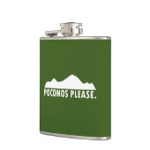 Poconos alsjeblieft heupfles (Links)