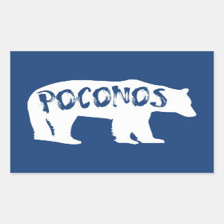 Poconos Beer Rechthoekige Sticker