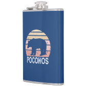 Poconos Retro-Beer Heupfles (Links)