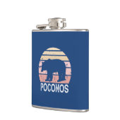 Poconos Retro-Beer Heupfles (Links)