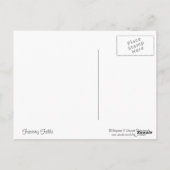 Poconos Springtime Watervalscène Briefkaart (Achterkant)