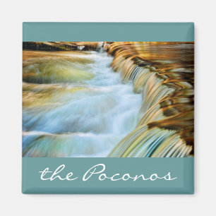 Poconos Waterfall Magnet Magneet