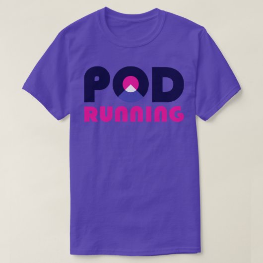 Pod Running Coach Buffalo NY T-shirt (Design voorkant)