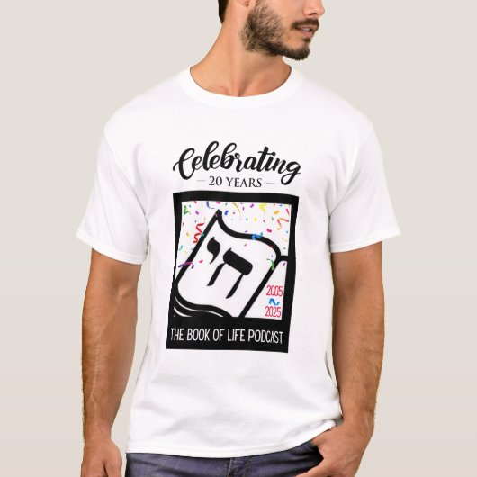 Podcast 20e Jubileum T-shirt (M) (Voorkant)