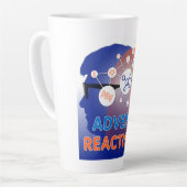 Podcast des réactions indésirables - Latte Mug 17 (Angle gauche)