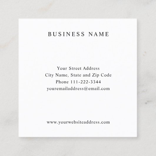 Podcast Host - Old Microphone Carte de visite (Dos)