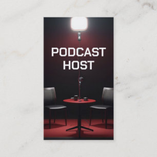 Podcast-host Visitekaartje
