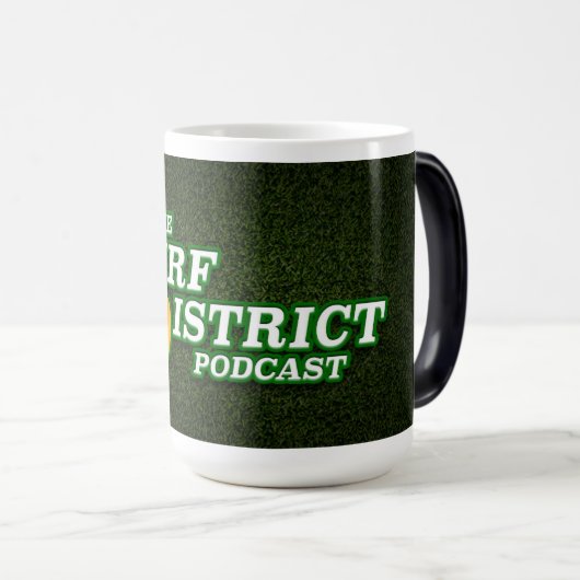 Podcast Logo Magic Mug (Devant droit)