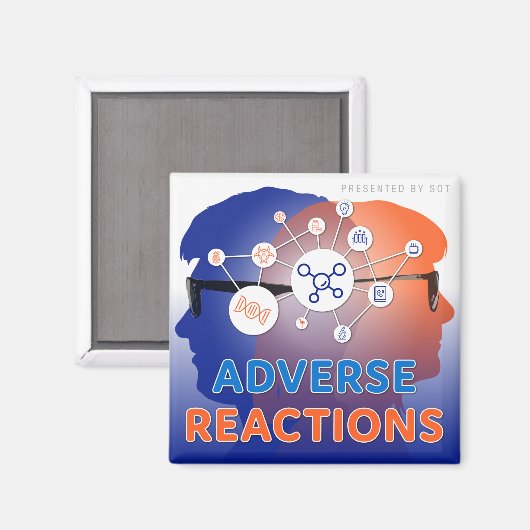 Podcast - Réactions indésirables - Magnet (Recto/Verso)