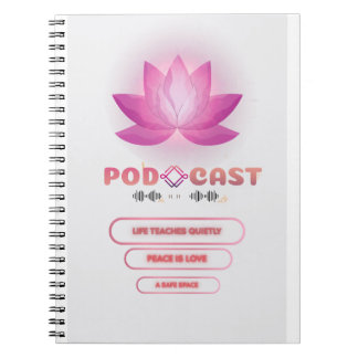 Podcast verspreidt paars notitieboek