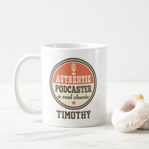 Podcaster Gift Funny Podcasting Jornalist Koffiemok