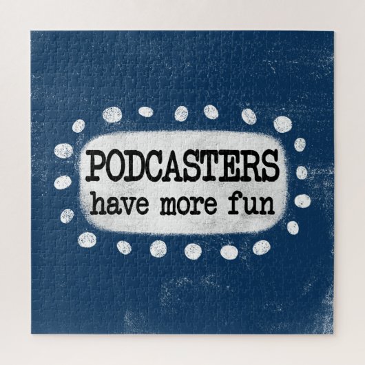Podcasters hebben meer leuke puzzel (Verticaal)