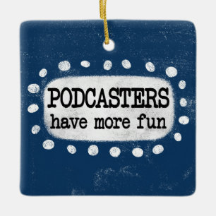 Podcasters hebben meer Ornament