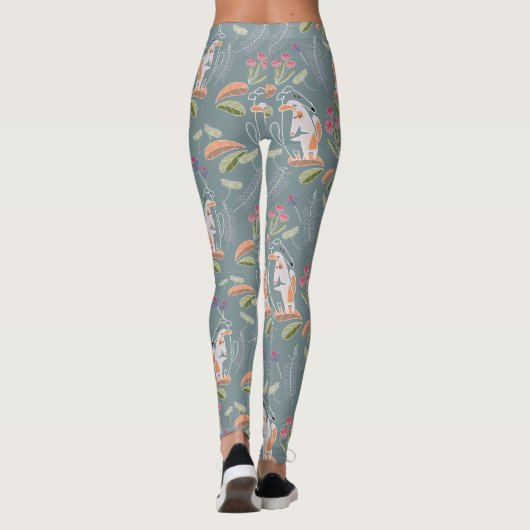 Podenco en Galgo Yoga-Leggings Leggings (Achterkant)