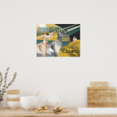 Podenco et Galgo style Art déco Vintage (Cuisine)