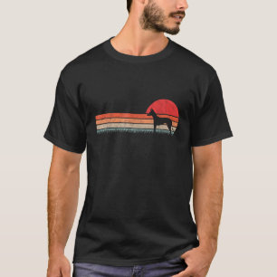 Podenco Hond Retro Ibizian Hond Spaanse Windhond T-shirt