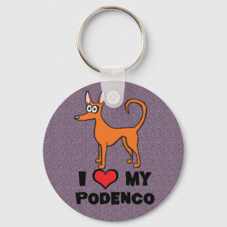 Podendo cartoon sleutelhanger