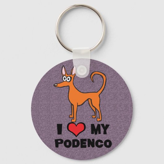 Podendo cartoon sleutelhanger (Voorkant)