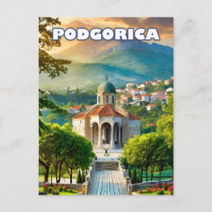 Podgorica in het hart van de Balkan Briefkaart