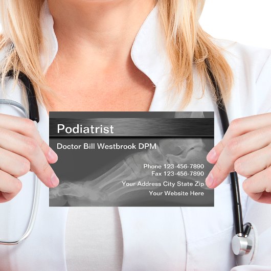 Podiatrist Medische Visitekaartjes