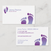 Podiatrist Visitekaartje (Voorkant / Achterkant)