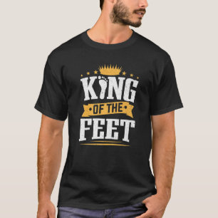 Podiatristen Koning van de voeten Podiatrie T-shirt