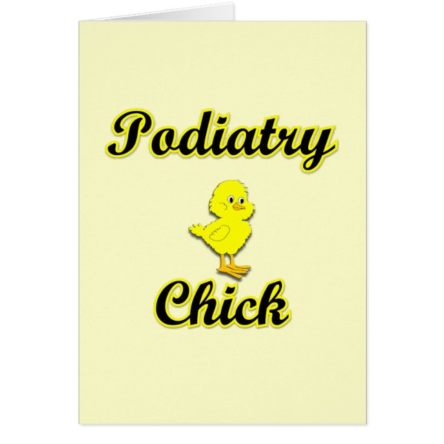 Podiatry Chick (Voorkant)