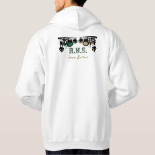 Podium lichten ontwerp - witte hoodie