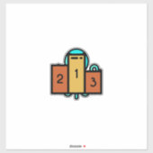 podium sticker (Vel)
