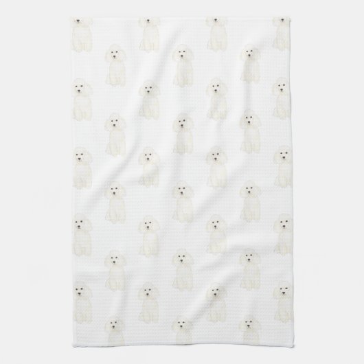 Podium (wit) theedoek (Verticaal)