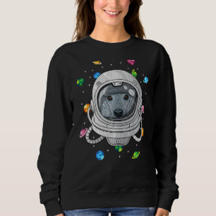 Podle Astronaut Dog Deep in Space Cosmic Universe Trui