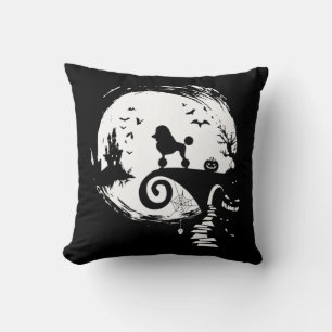 Podle dog and moon Halloween Costume Hondenliefheb Kussen