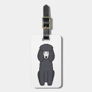 Podle Dog Cartoon Bagagelabel