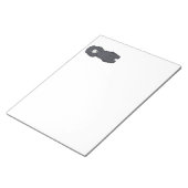 Podle Dog Cartoon Notitieblok (Schuin)