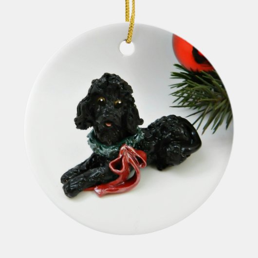 Podle Dog Ceramic Ornament (Voorkant)