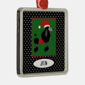 Podle en Polka Dots Keepomwille Metalen Ornament (Rechts)