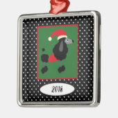 Podle en Polka Dots Keepomwille Metalen Ornament (Links)