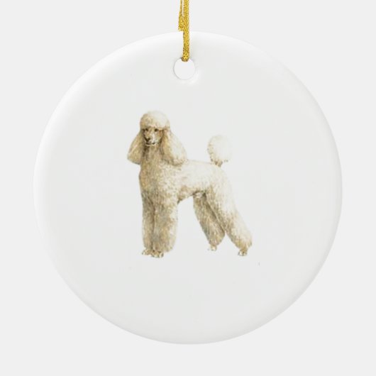 Podle — Puppy Clip Keramisch Ornament (Achterkant)