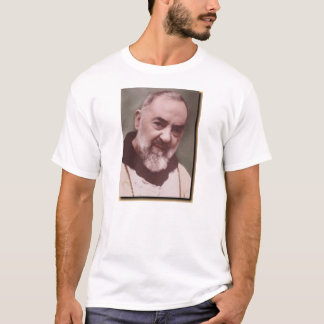 podre pio t-shirt