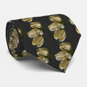 Pods de graines de Lily vides - Cravate noire (Roulé)